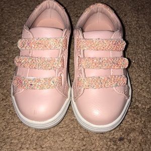 Toddler Pink Sparkly Shoes